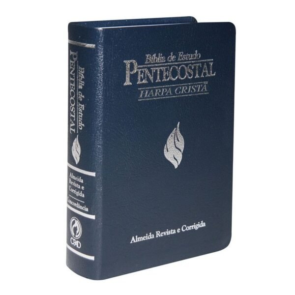 Bíblia de Estudo Pentecostal com Harpa - Média