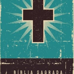 Bíblia Retrô Turquesa, NVI, Capa Dura, Letra Grande