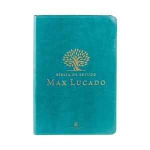 Bíblia de estudo Max Lucado - capa verde